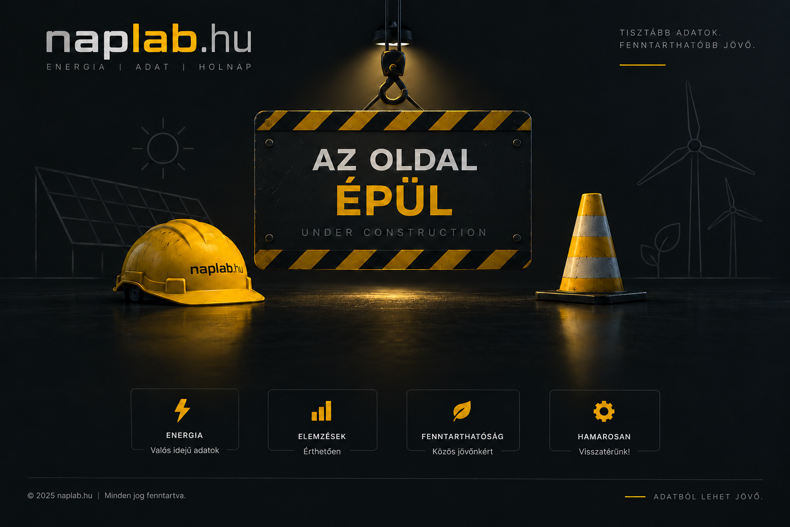 naplab.hu – Az oldal épül